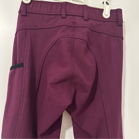 Elation Red Label Sport Euro Seat Breech In Aubergine Purple Size 26R Women’s - Picture 13 of 16